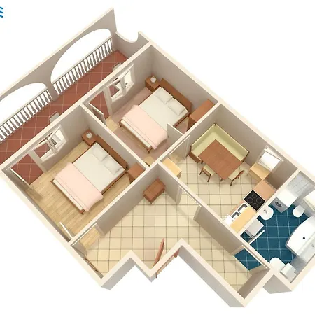 Apartman By The Sea Marina, Trogir - 9035